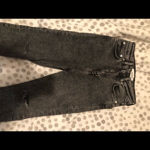 Gray Zara jeans